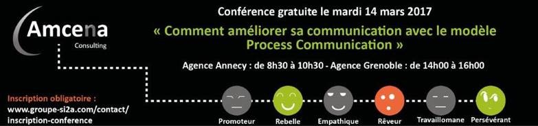 invitation conférence conférence gratuite PROCESS COMMUNICATION