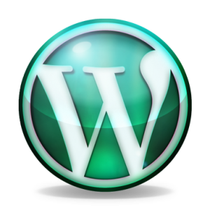 WordPress_logo_verre